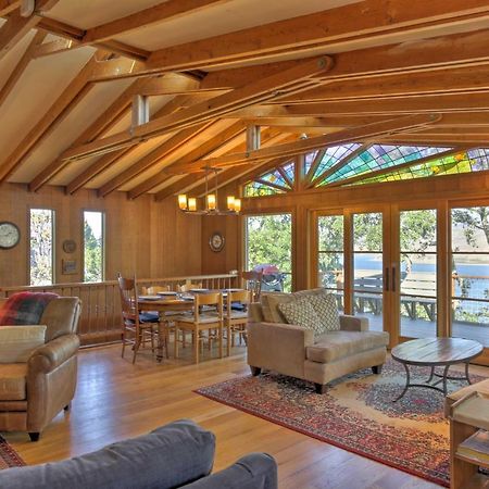 Hillside Home With Deck And Views Of Tomales Bay! Inverness Bagian luar foto